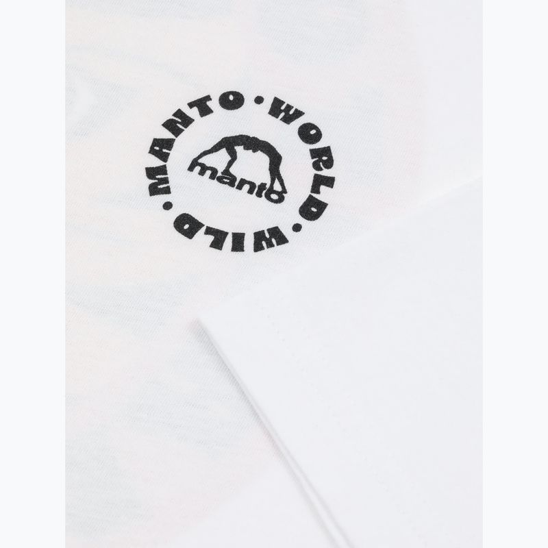 Vyriški marškinėliai MANTO Worldwild balti 3