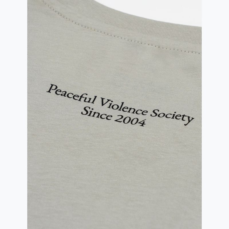 Vyriški marškinėliai MANTO Ink šviesiai pilka 4