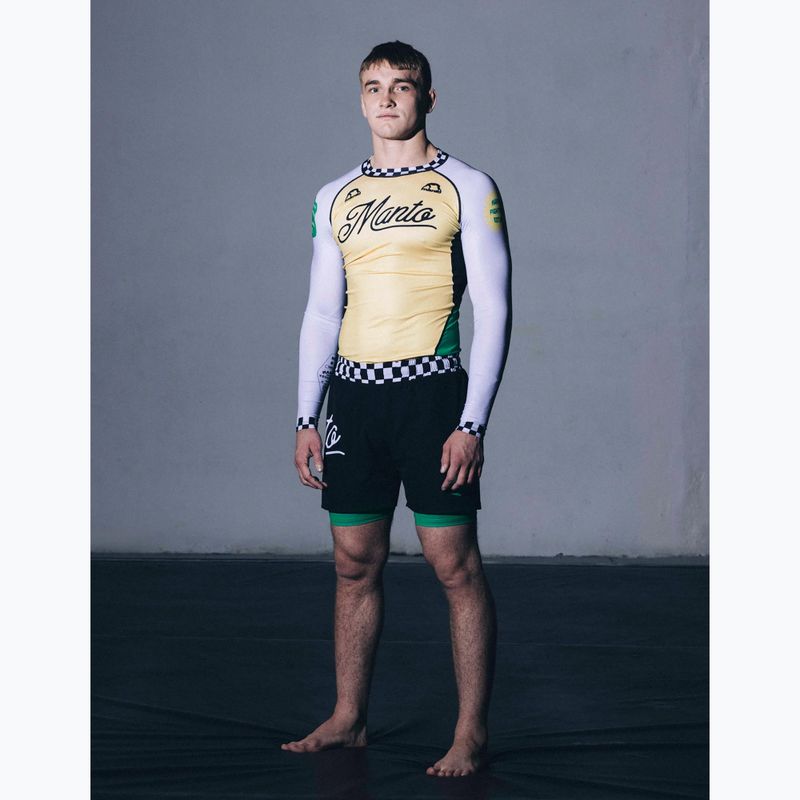 Vyriškas rashguard ilgomis rankovėmis MANTO Cross multispalvis 9