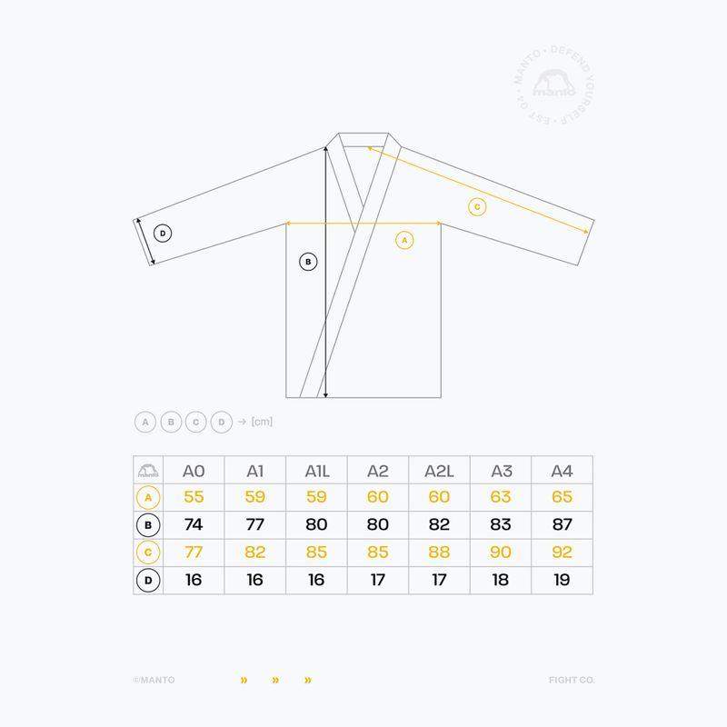 Gi brazilietiško džiudžitsu MANTO Society BJJ 13