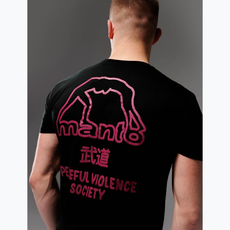 Vyriški marškinėliai MANTO Society 25 juodasis oniksas 5