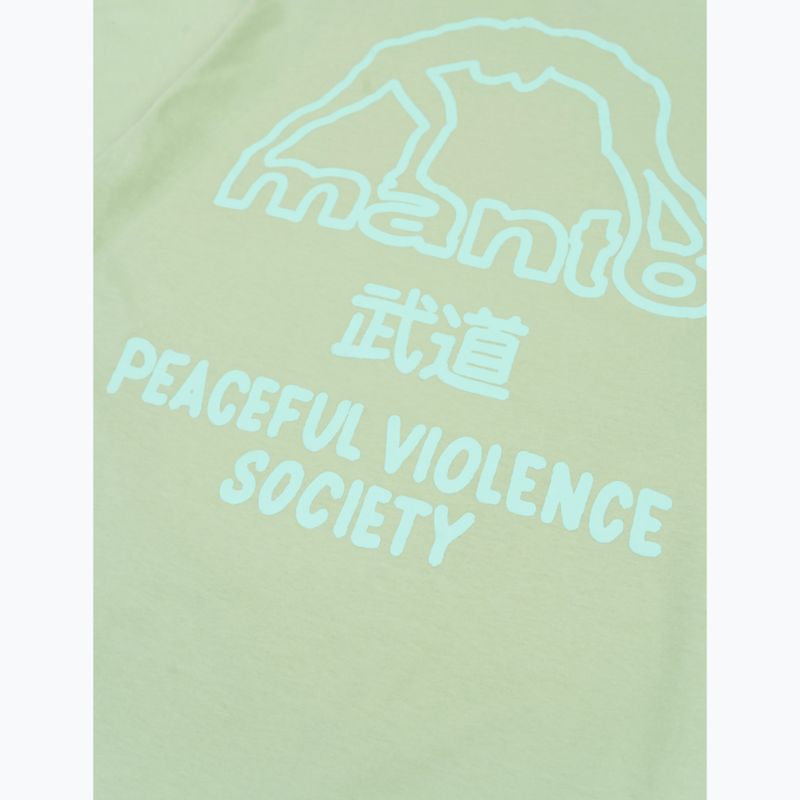 Vyriški marškinėliai MANTO Society 25 laimo spalvos 4