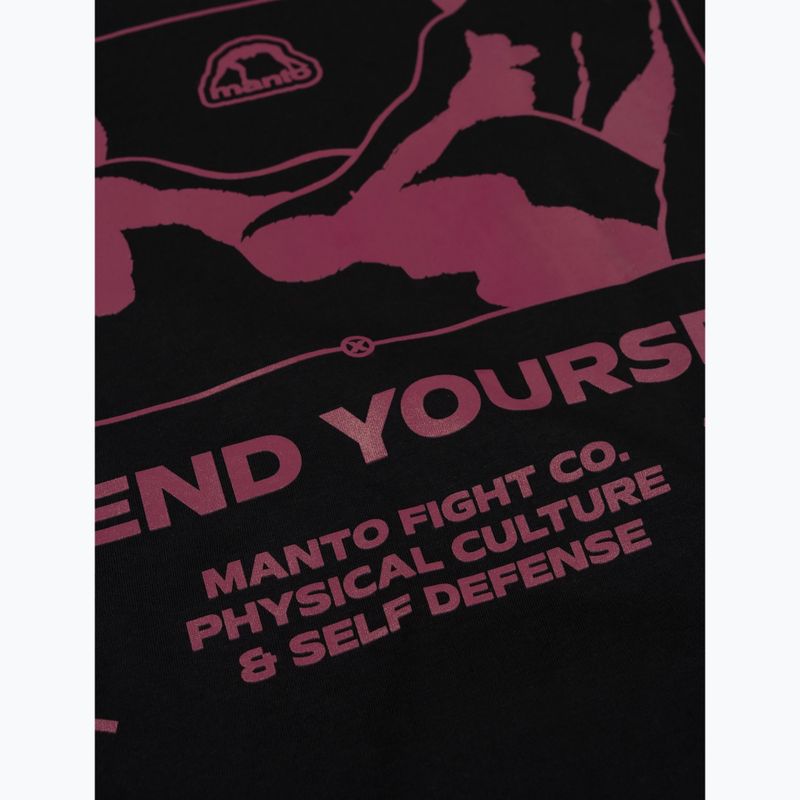 Vyriški marškinėliai MANTO Kicker juoda 4