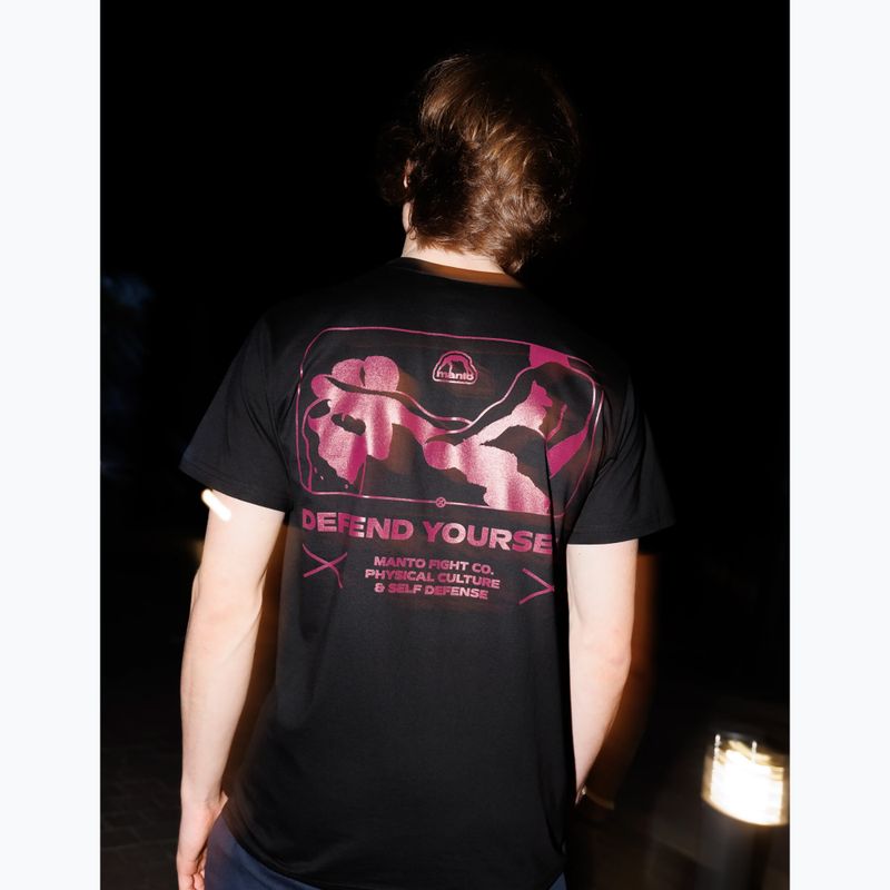 Vyriški marškinėliai MANTO Kicker juoda 5