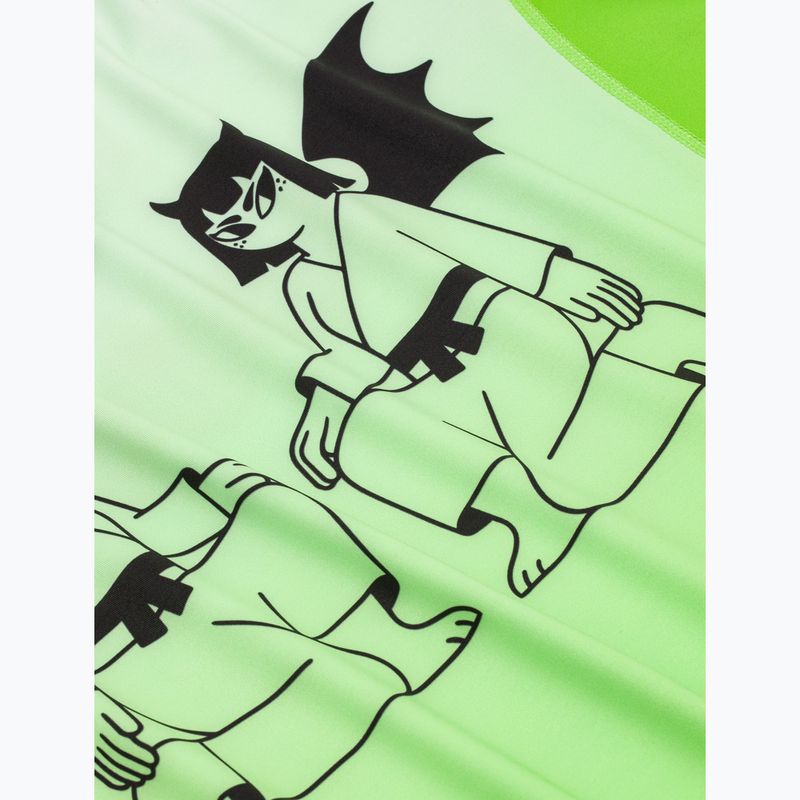 Vyriškas rashguardas MANTO Two Sides žalias 3