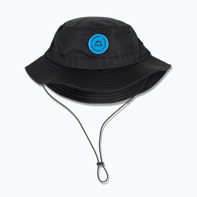Vyriška skrybėlė MANTO Circle Bucket juoda