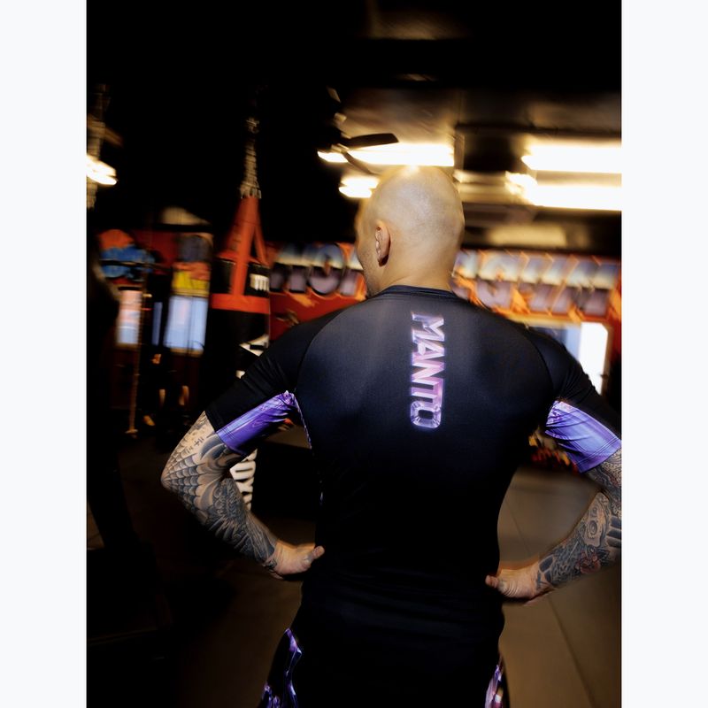 Marškinėliai MANTO Mirage Rashguard juodi 8