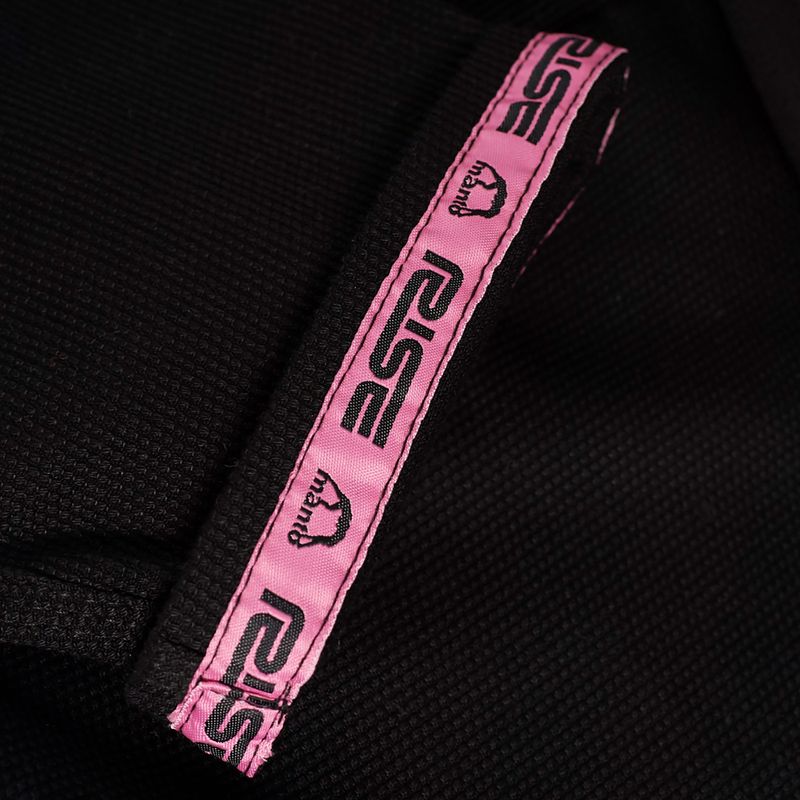 GI vaikiškas braziliškam džiudžitsu MANTO Rise 2.0 black/pink 6