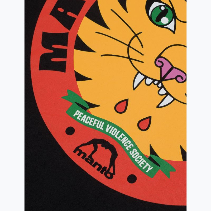 Vyriški marškinėliai MANTO Worldwild juoda 4