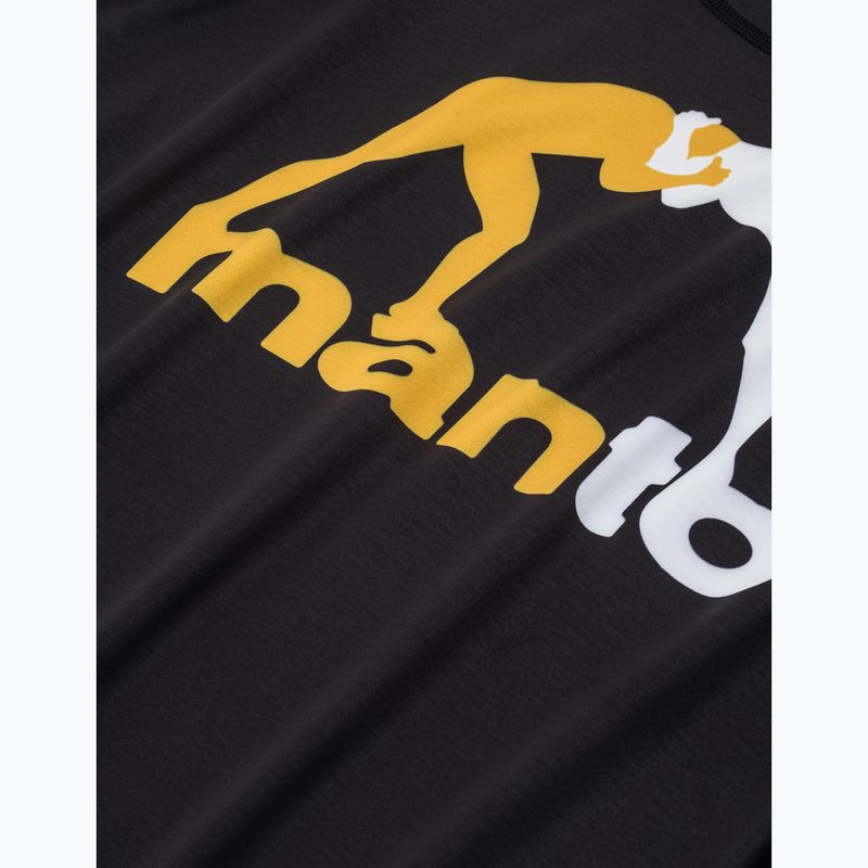 Vyriškas rashguard MANTO Logo juodas 5