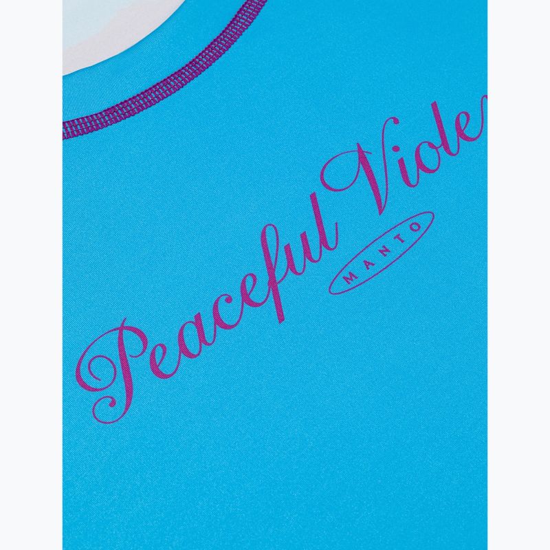 Moteriškas rashguard ilgomis rankovėmis MANTO Peaceful Violence mėlynas 5