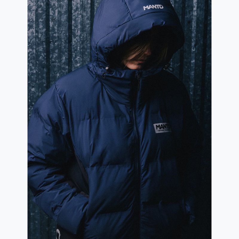 Vyriška žieminė striukė MANTO Defend tamsiai mėlyna 7