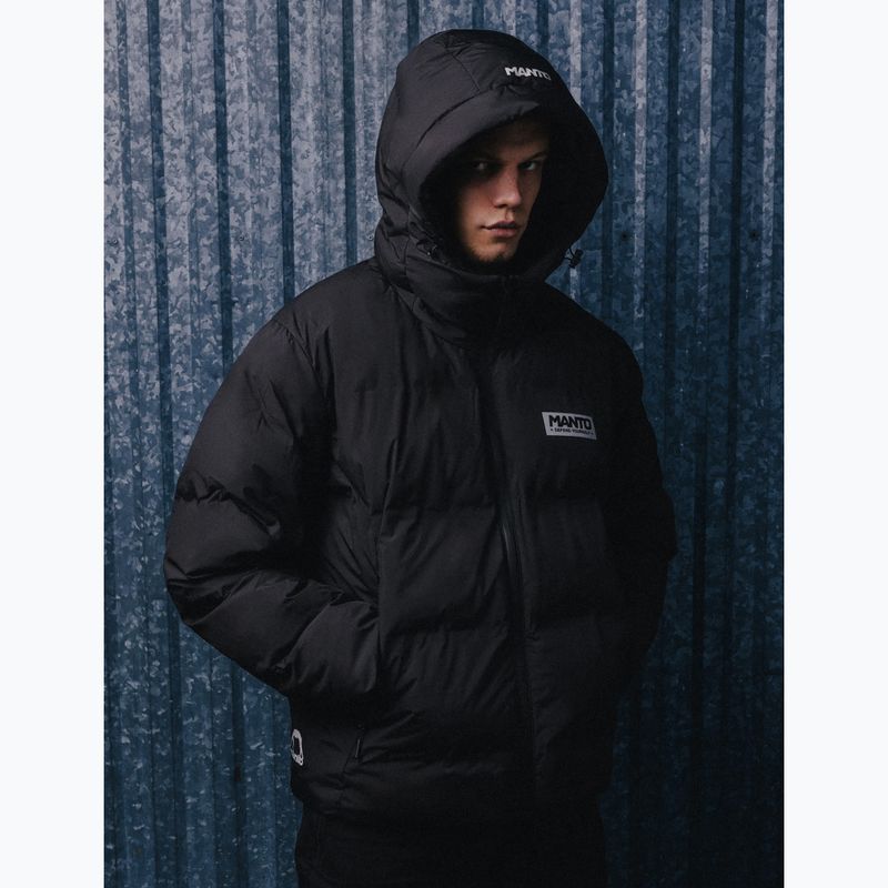 Vyriška žieminė striukė MANTO Defend juoda 7