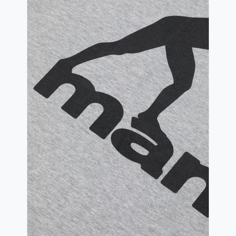Vyriškas džemperis MANTO Peaceful Violence Hoody pilkas 7