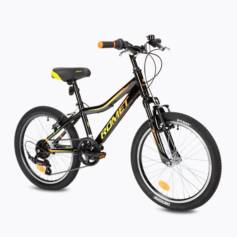 Romet Rambler 20 Kid 2 vaikiškas dviratis juodas 2220619 2