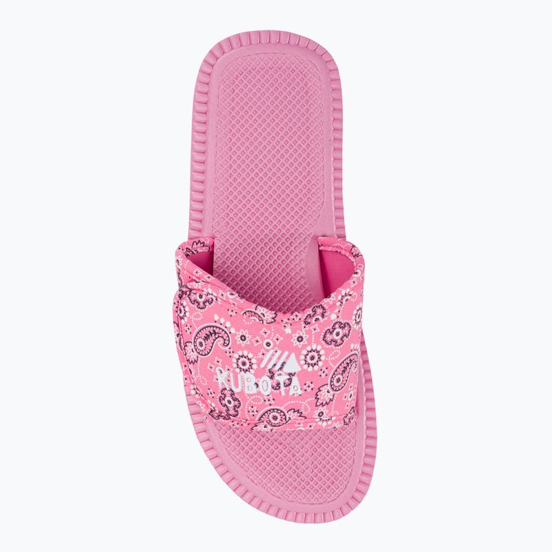 Kubota Bandana moteriškos šlepetės pink 6