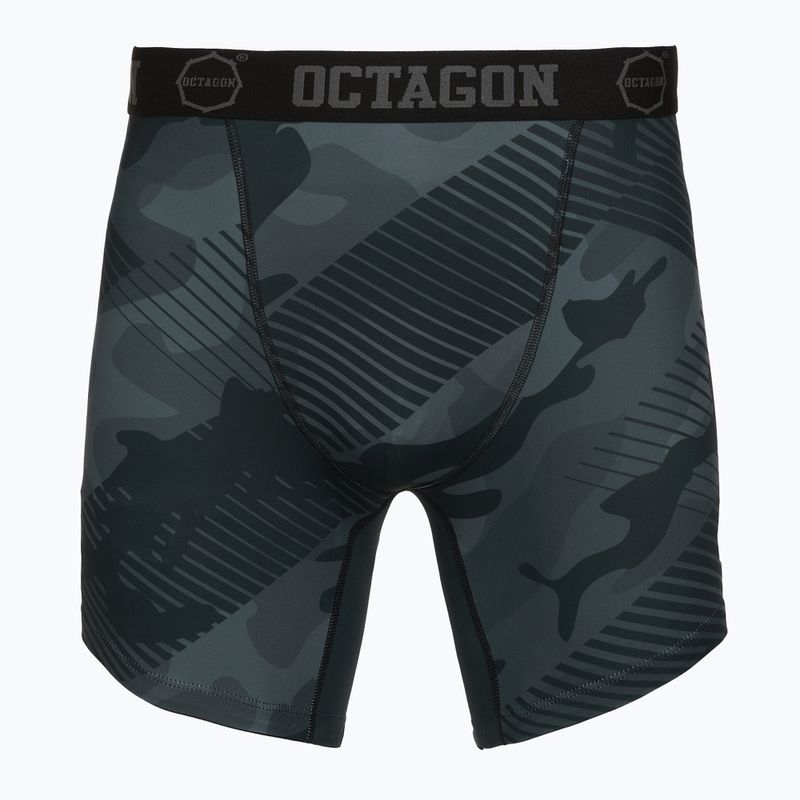 Vyriški treniruočių šortai Octagon Legion Black Line black