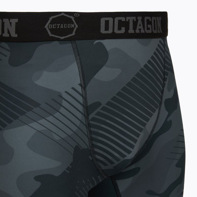 Vyriški treniruočių šortai Octagon Legion Black Line black 3