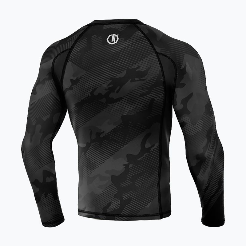 Marškinėliai ilgomis rankovėmis Octagon Rashguard Legion Premium Line Camo Black 2