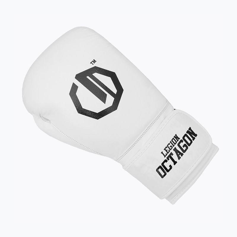 Bokso pirštinės Octagon Legion Authority white 3