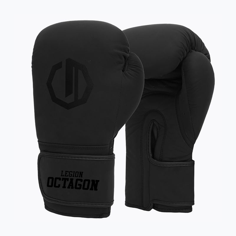 Bokso pirštinės Octagon Legion Authority black 2