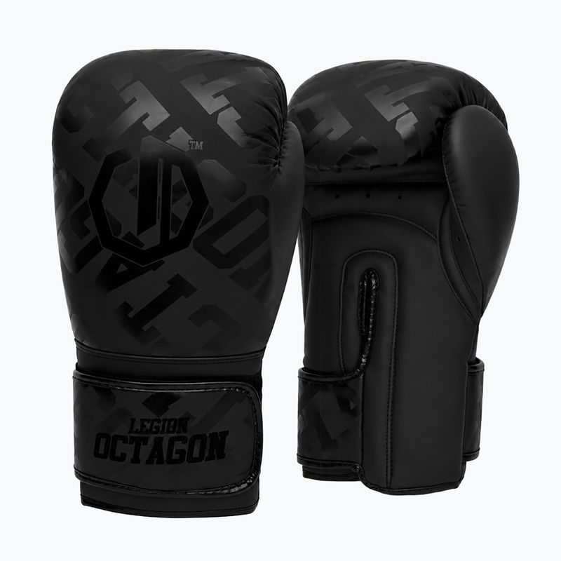 Bokso pirštinės Octagon Legion Eclipse black 2