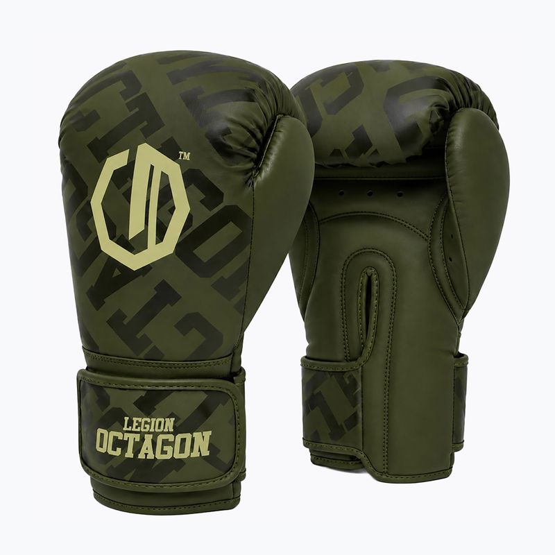 Bokso pirštinės Octagon Legion Eclipse khaki 2