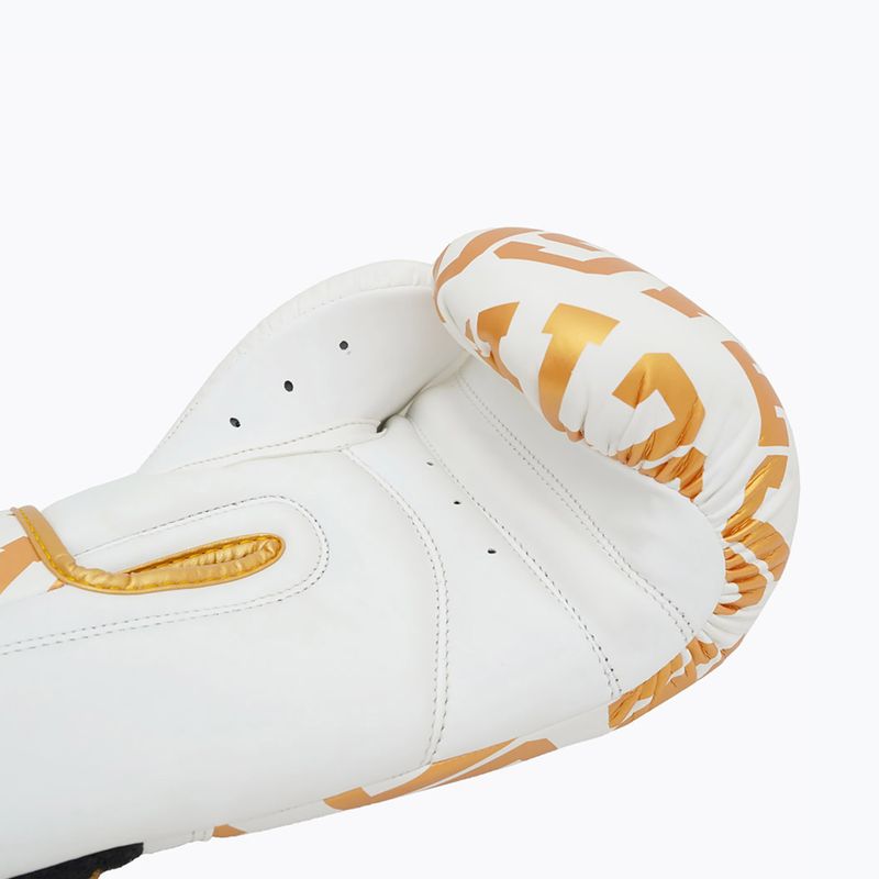 Bokso pirštinės Octagon Legion Eclipse white/gold 4