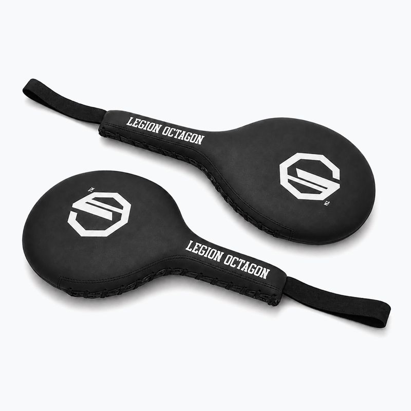Treniruočių letena Octagon Legion 2 pack black/white 2