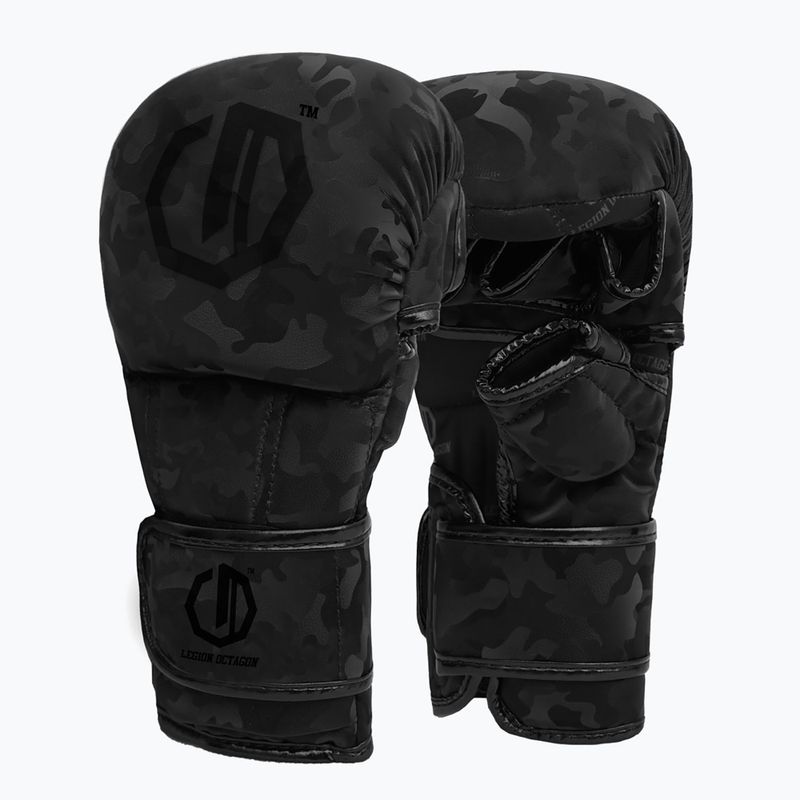 Sparingo MMA pirštinės Octagon Legion Shadow Strike MMA black 2