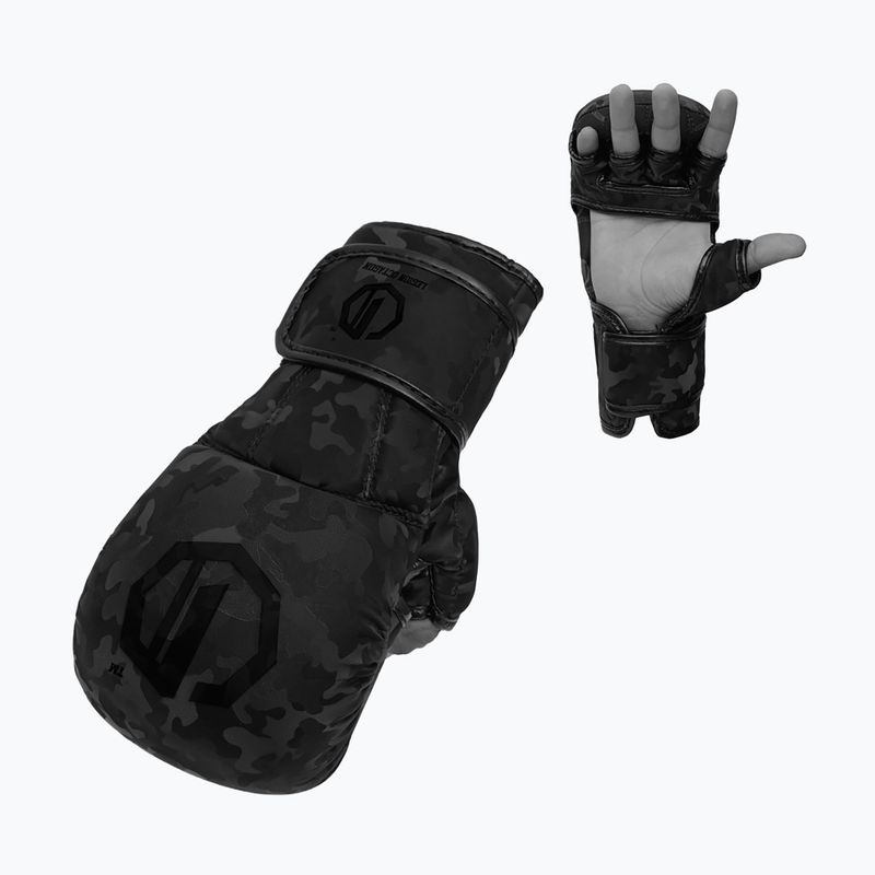 Sparingo MMA pirštinės Octagon Legion Shadow Strike MMA black 3