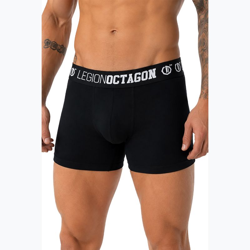 Vyriškos trumpikės Octagon Legion Caption 3 pack black 2