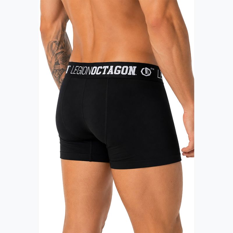 Vyriškos trumpikės Octagon Legion Caption 3 pack black 3