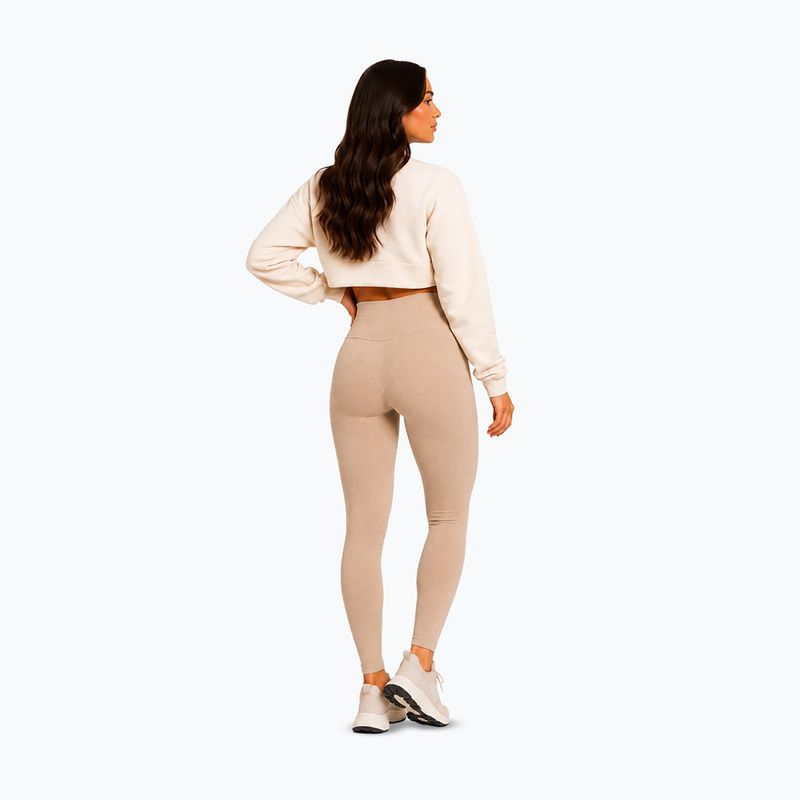 Moteriškos treniruočių tamprės Octagon Legion Ribber beige 7