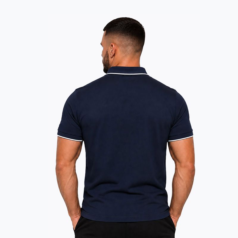 Vyriški polo marškinėliai Octagon Legion Tipped Small Logo 3D Polo dark navy 2
