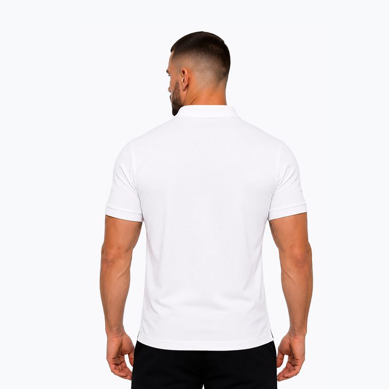 Vyriški polo marškinėliai Octagon Legion Small Logo 3D Polo white 2