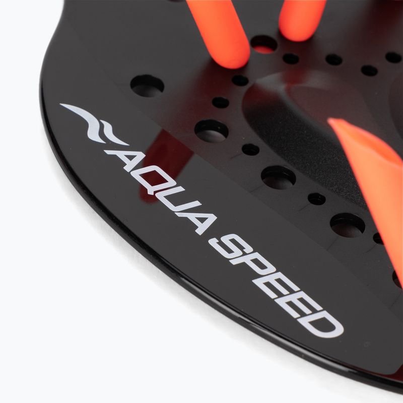 AQUA-SPEED Skill Paddle juodos/raudonos spalvos plaukimo irklai 3