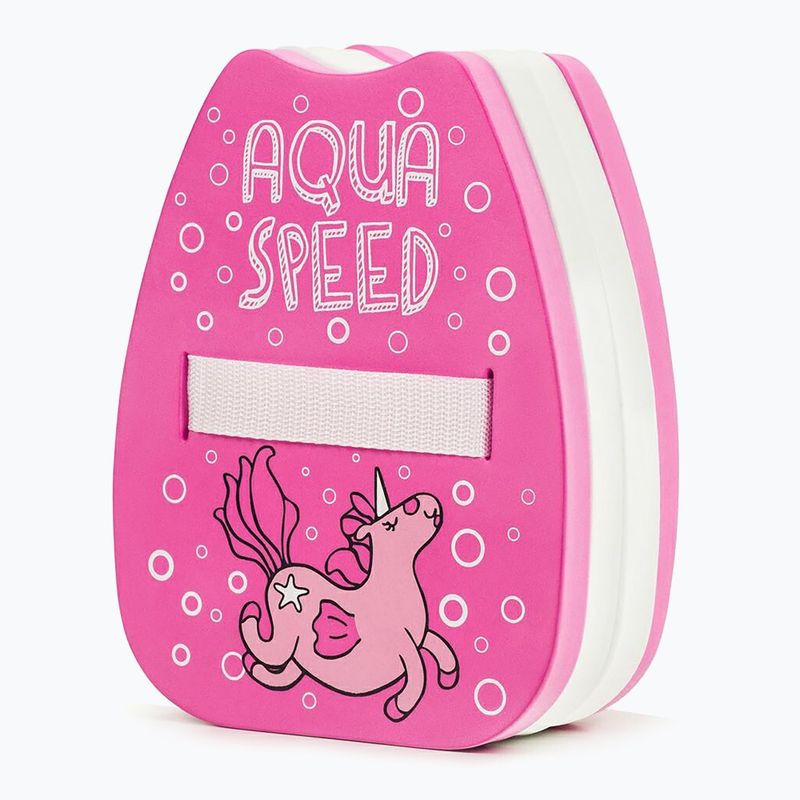 Vaikiška plūduriuojanti kuprinė AQUA-SPEED Kiddie Unicorn geltona