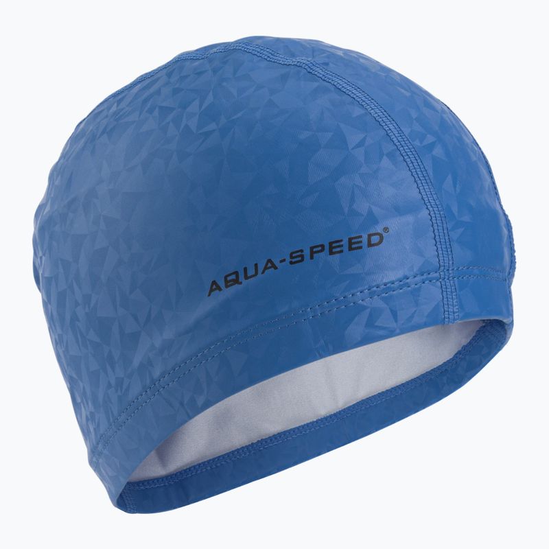 AQUA-SPEED Flux mėlyna plaukimo kepuraitė