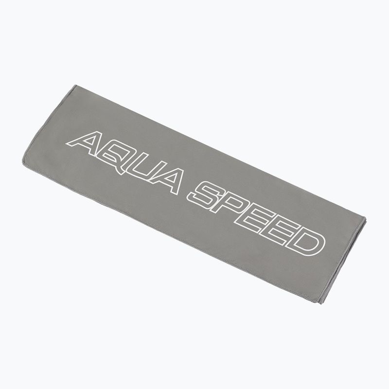 AQUA-SPEED Dry Flat greitai džiūstantis rankšluostis pilkos spalvos