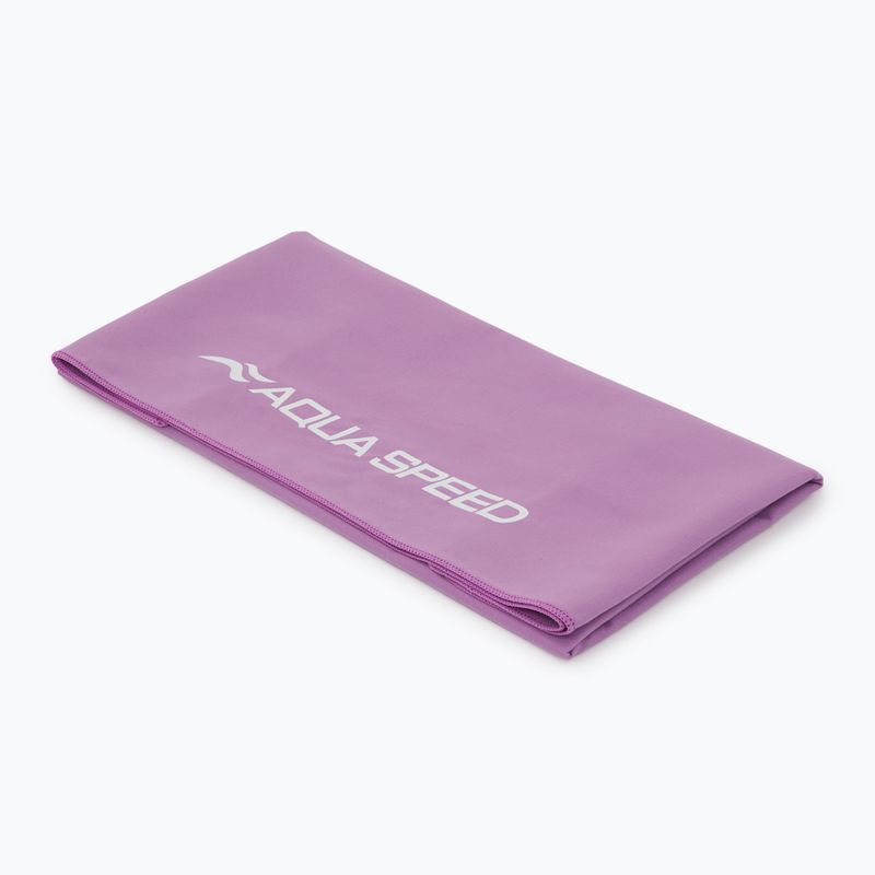 AQUA-SPEED Dry plokščias greitai džiūstantis rankšluostis 70 x 140 cm violetinės spalvos 3