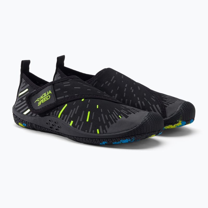 AQUA-SPEED Tegu vandens batai juodos/žalios spalvos 5