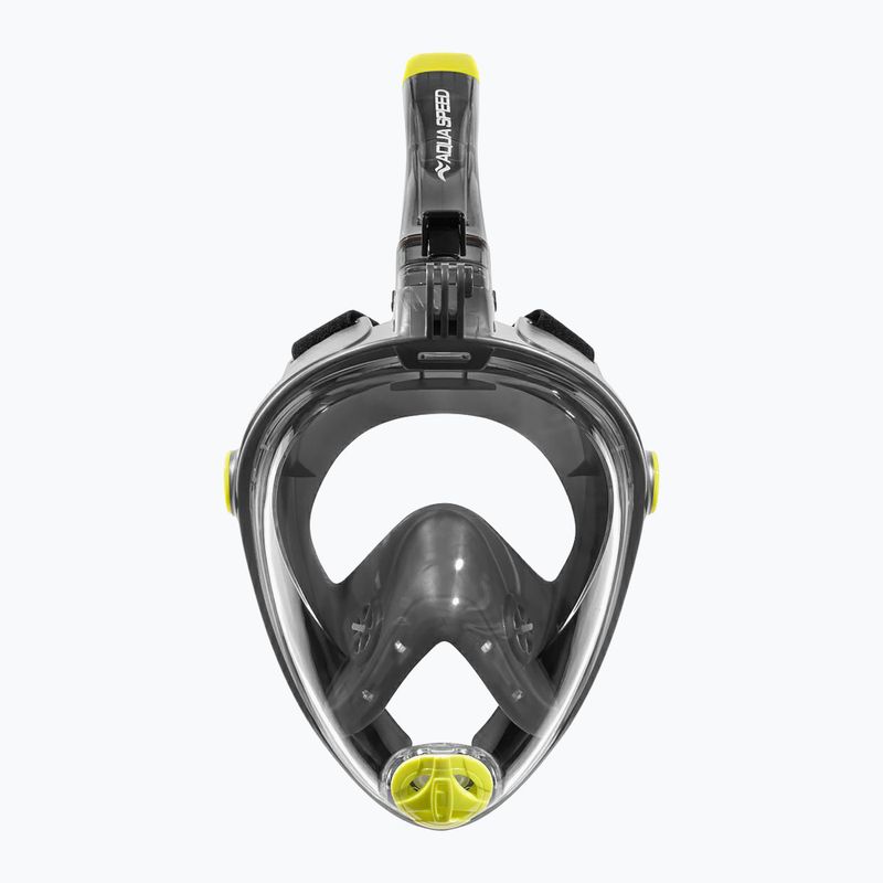 Viso veido kaukė nardymui AQUA-SPEED Spectra 2.0 juoda 2