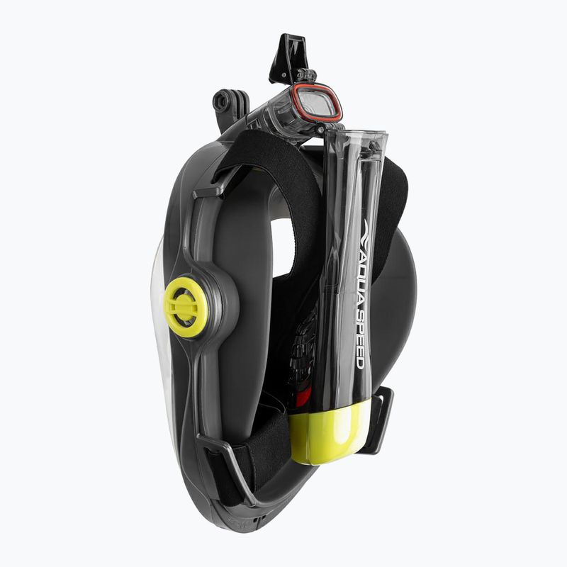 Viso veido kaukė nardymui AQUA-SPEED Spectra 2.0 juoda 5