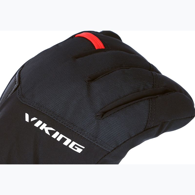 Vyrų slidinėjimo pirštinės Viking Branson GTX black/red 4