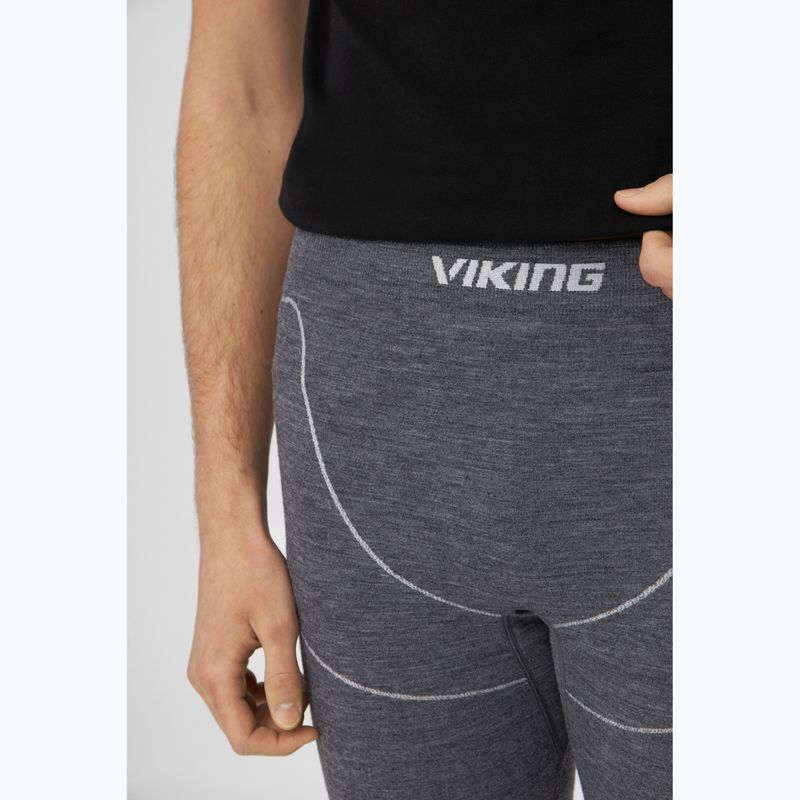 Vyriškos termo kelnės Viking Lan Pro dark grey/light grey 3