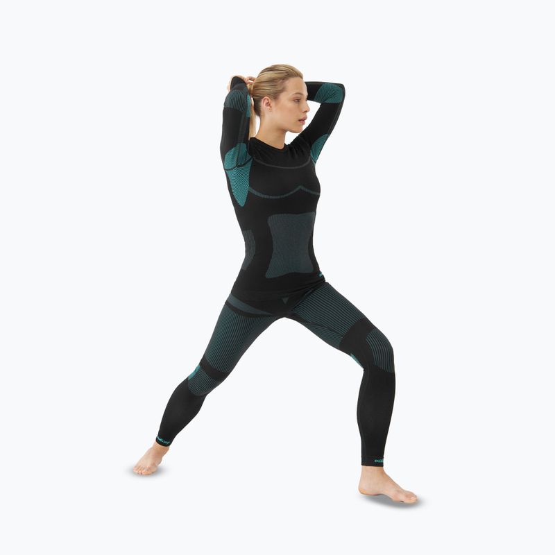 Moteriškas termoaktyvus komplektas Viking Ilsa black/turquoise 5