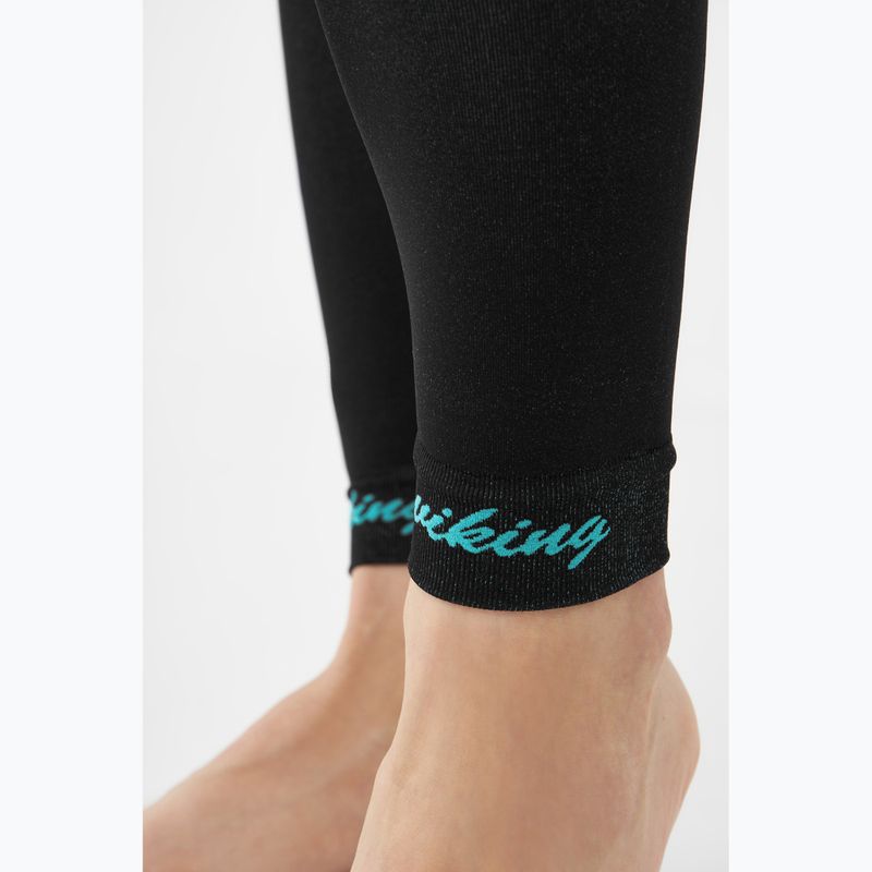 Moteriškų termo apatinių rinkinys Viking Ilsa black/turquoise 14