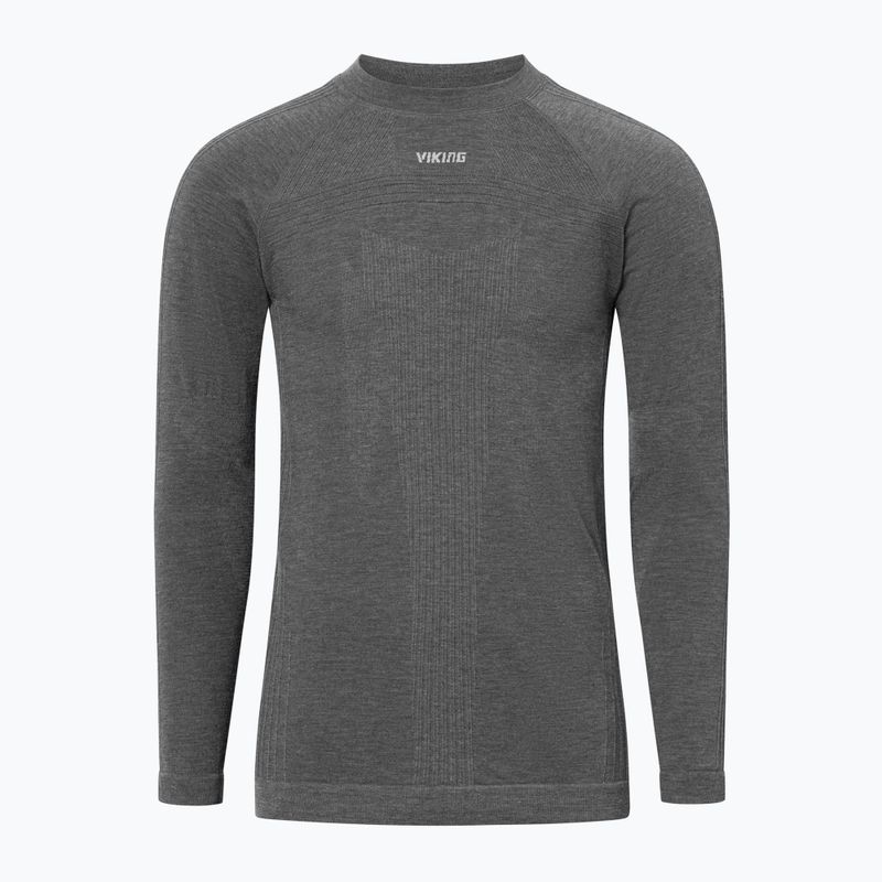 Vyriški termoaktyvūs marškinėliai Viking Tende dark grey 2