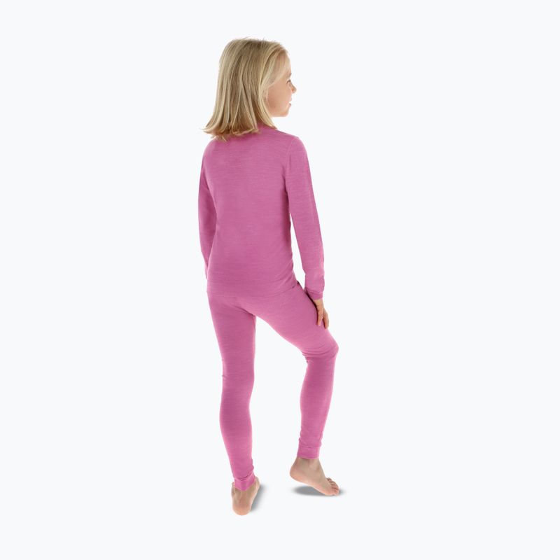 Vaikiškas termo apatinių rinkinys Viking Flam pink 2